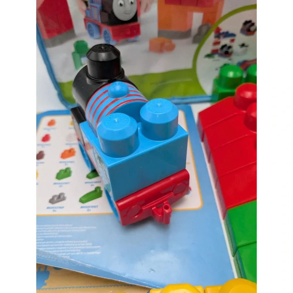 Thomas and Friends Mega Bloks Thomas and Harold Rescue Set, James, Percey